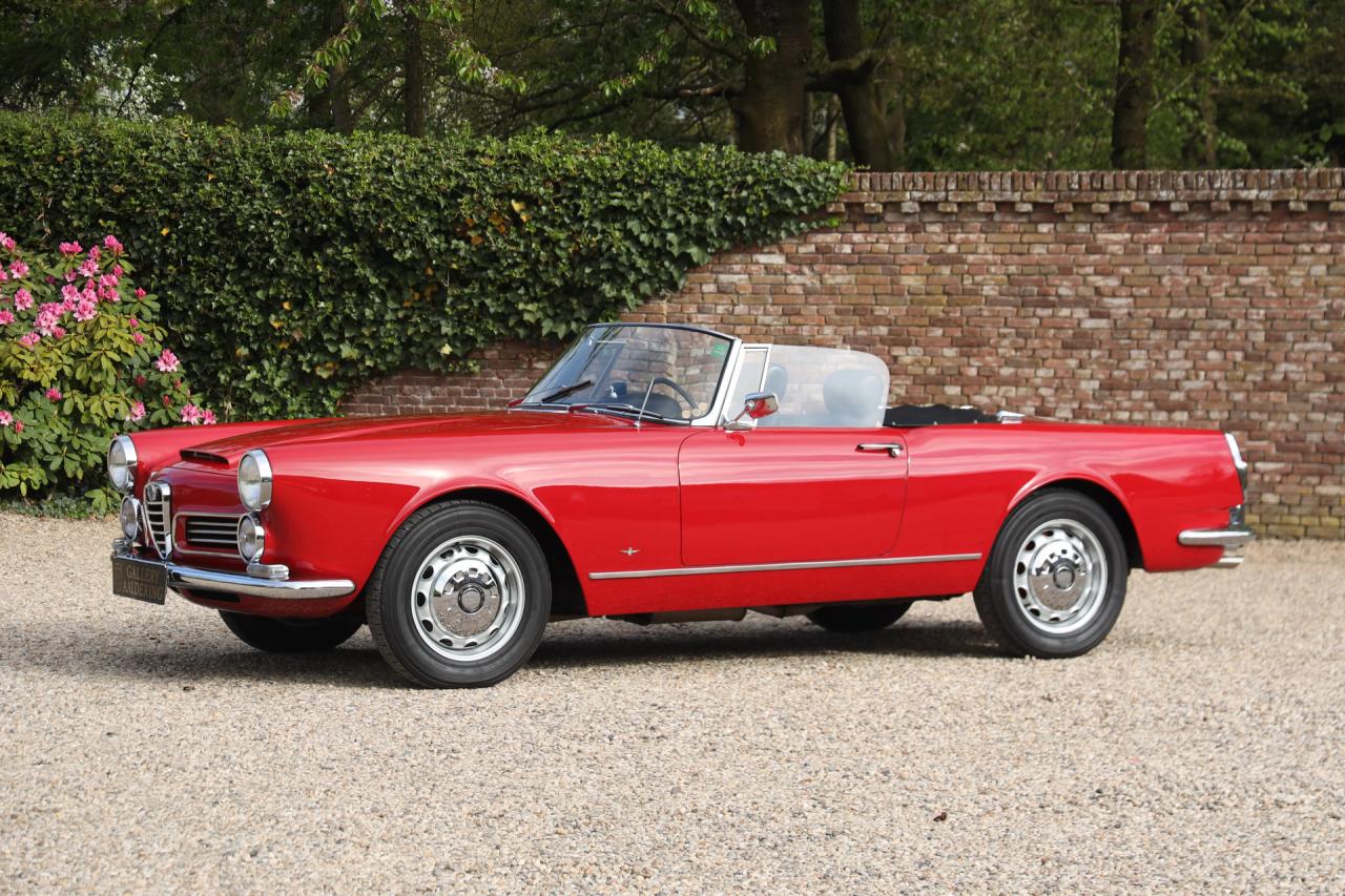 1962 Alfa Romeo 2600 Spider &ldquo;Long term ownership&rdquo;