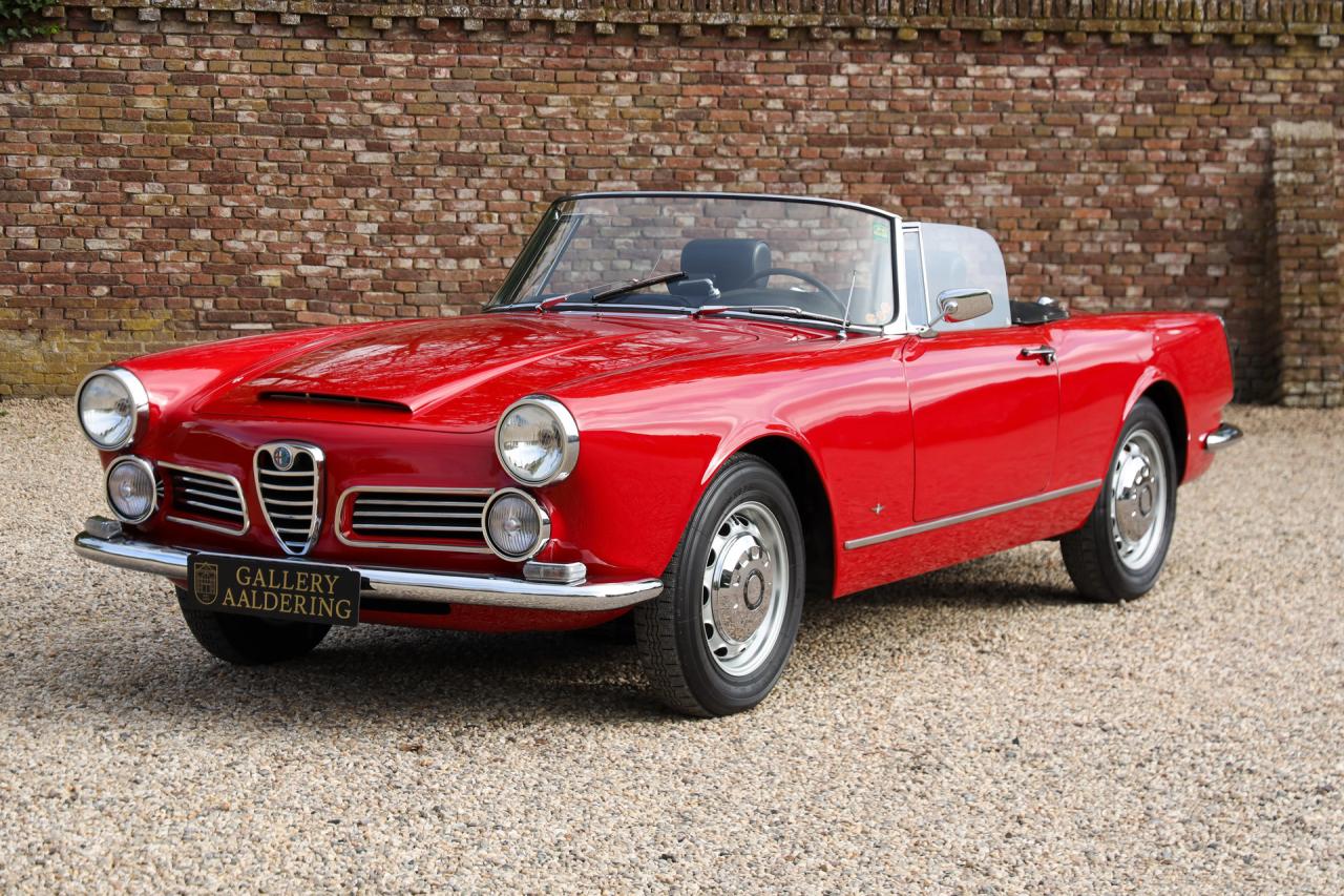 1962 Alfa Romeo 2600 Spider &ldquo;Long term ownership&rdquo;