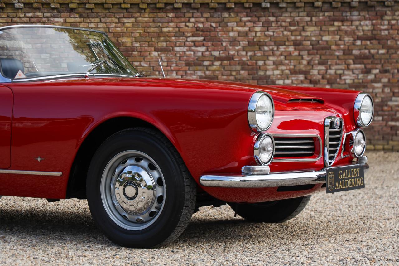 1962 Alfa Romeo 2600 Spider &ldquo;Long term ownership&rdquo;