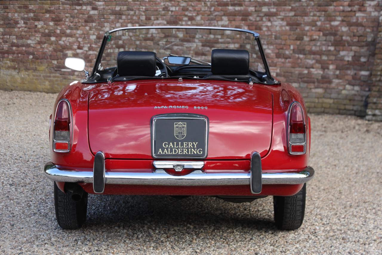 1962 Alfa Romeo 2600 Spider &ldquo;Long term ownership&rdquo;