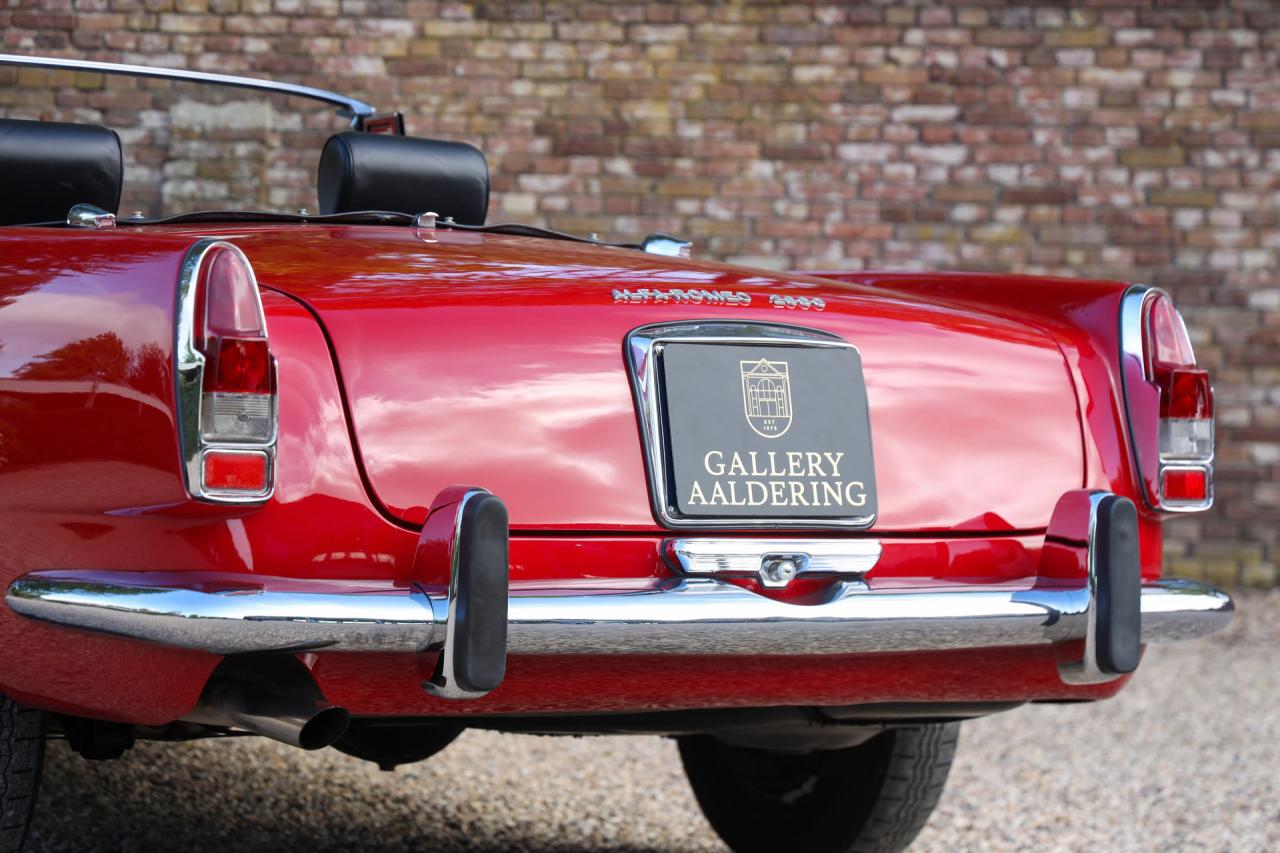 1962 Alfa Romeo 2600 Spider &ldquo;Long term ownership&rdquo;