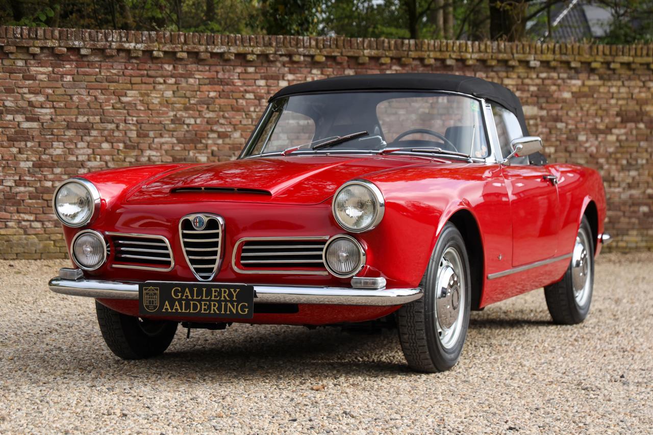 1962 Alfa Romeo 2600 Spider &ldquo;Long term ownership&rdquo;
