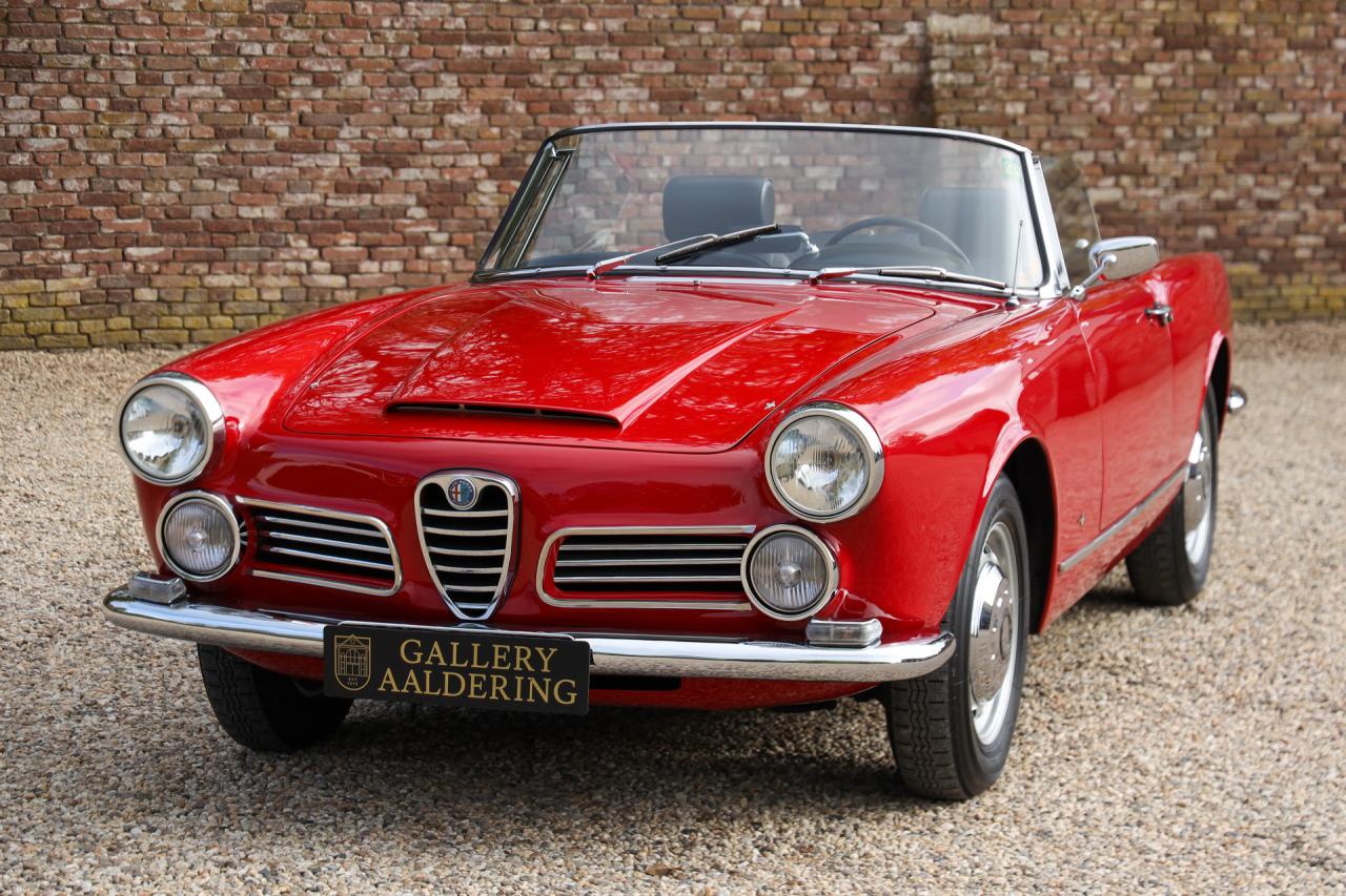 1962 Alfa Romeo 2600 Spider &ldquo;Long term ownership&rdquo;