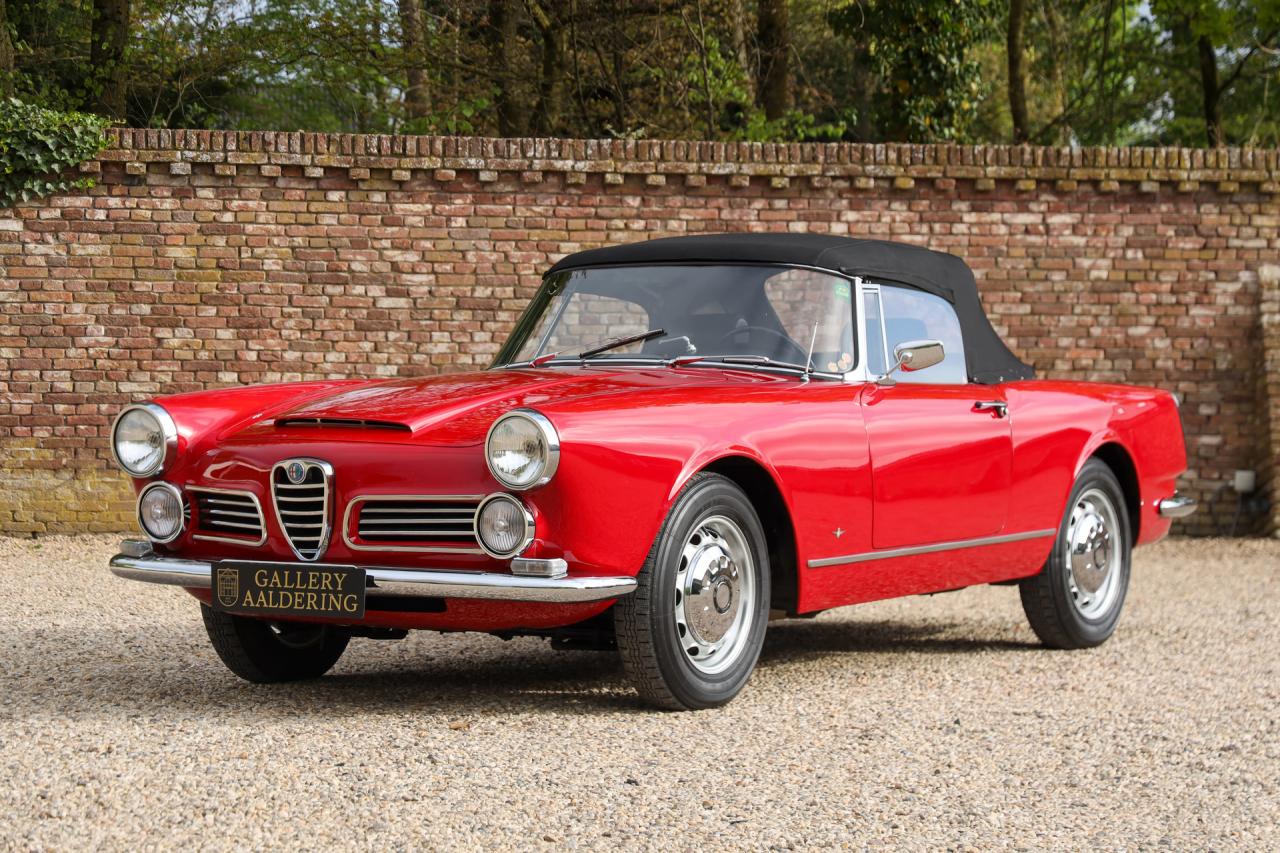 1962 Alfa Romeo 2600 Spider &ldquo;Long term ownership&rdquo;