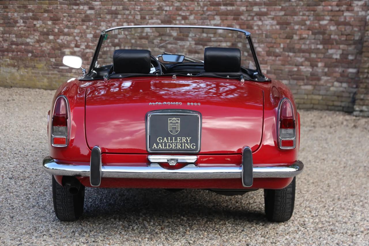 1962 Alfa Romeo 2600 Spider &ldquo;Long term ownership&rdquo;