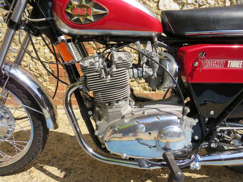 1972 BSA A75R ROCKET 3