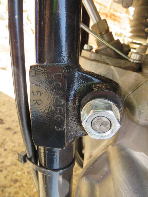 1969 BSA A75R ROCKET 3 MK1