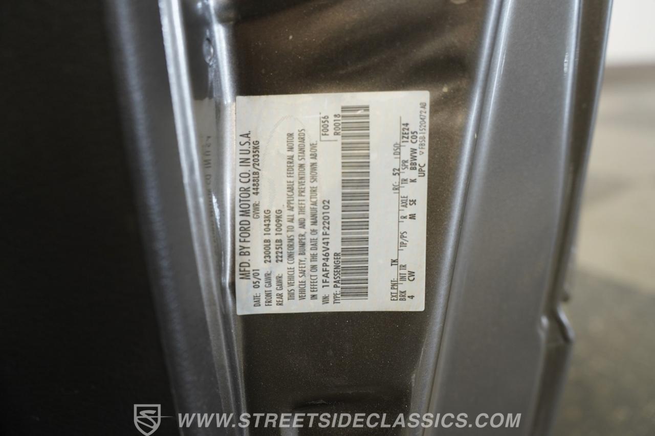 2001 Ford Mustang Cobra SVT Convertible