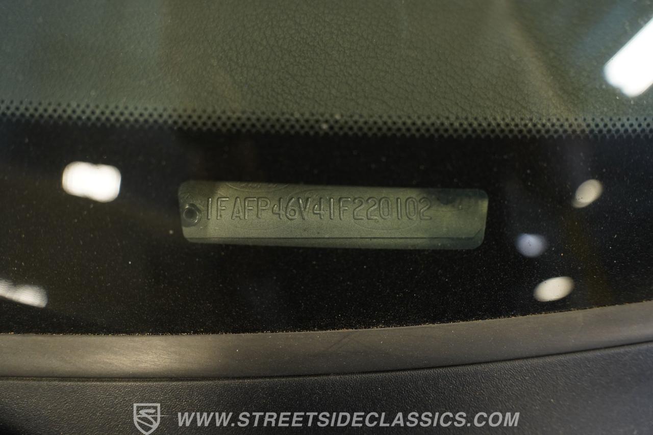 2001 Ford Mustang Cobra SVT Convertible