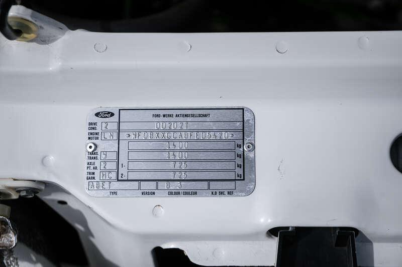 1986 Ford ESCORT RS TURBO SERIES 1