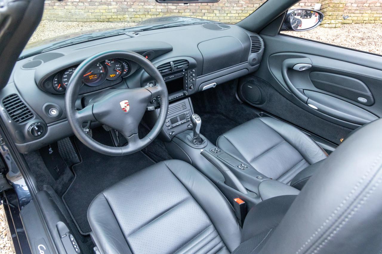 2003 Porsche 996 Carrera 4S Manual Cabriolet with hardtop &ldquo;Less than 35.000 kms&rdquo;