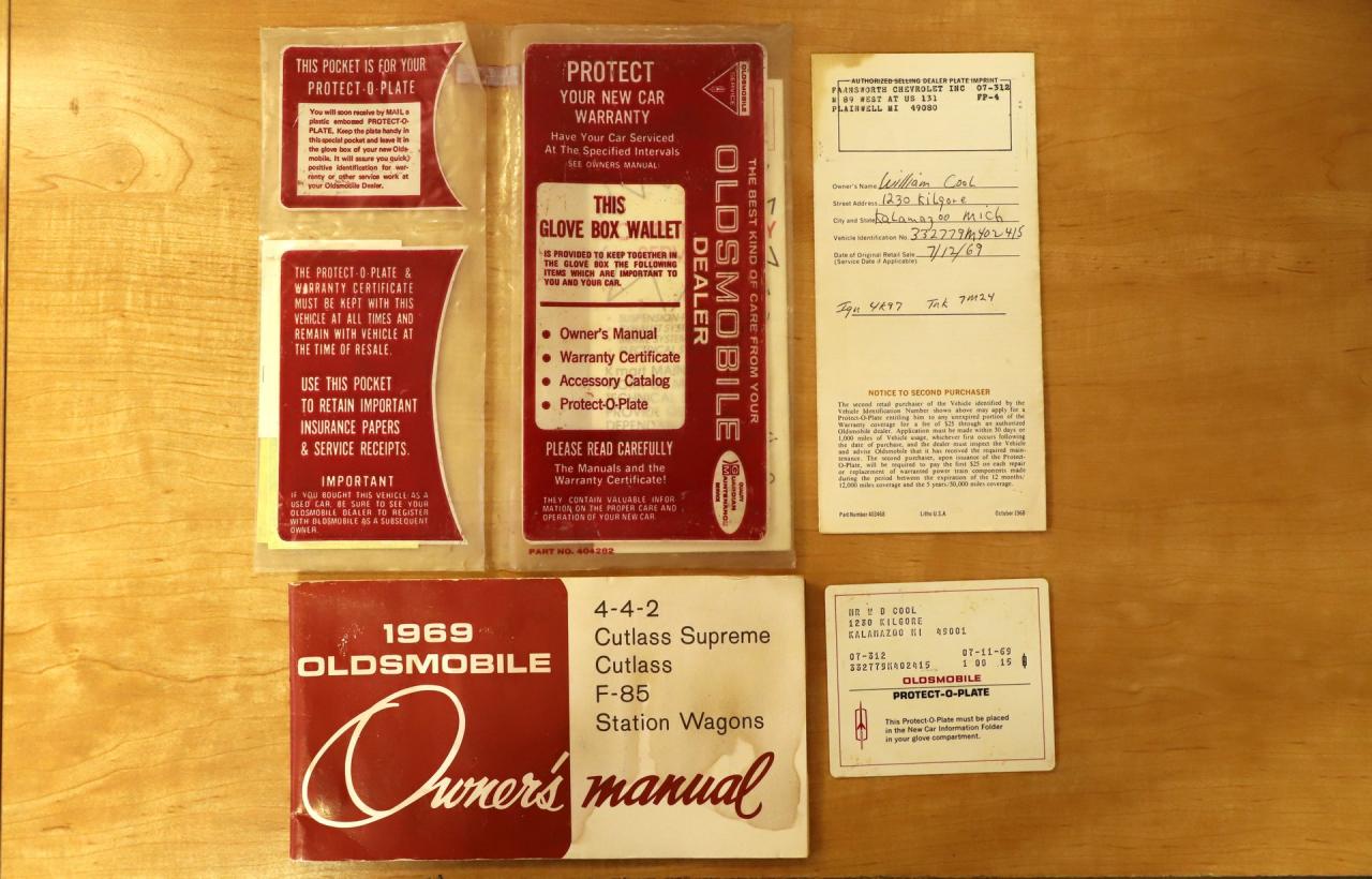 1969 Oldsmobile F85 W31