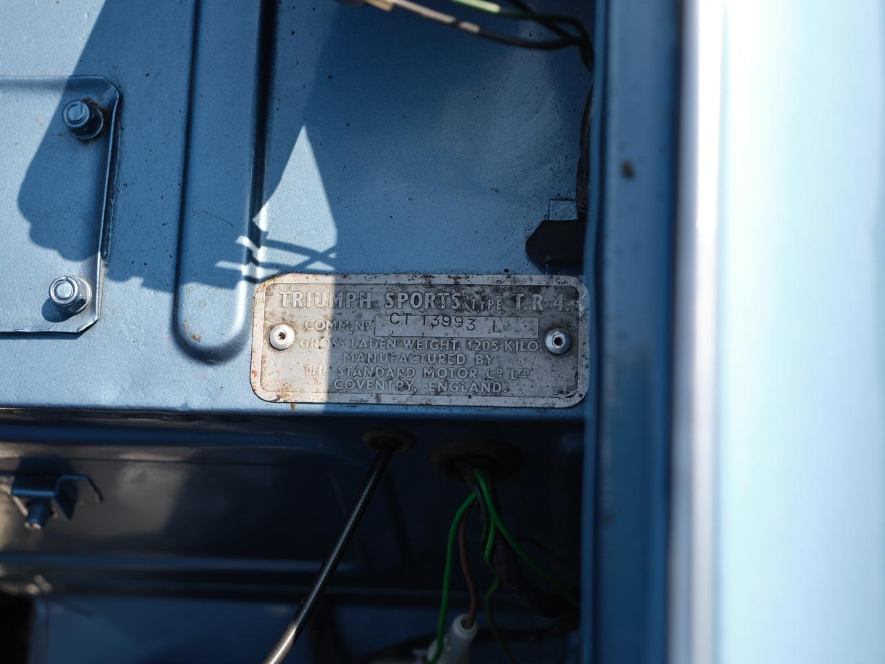 1963 Triumph TR4