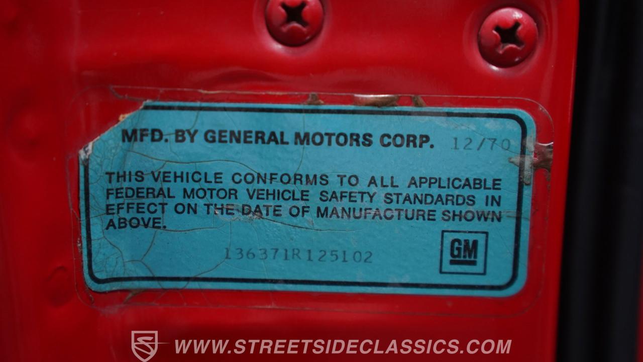 1971 Chevrolet Chevelle SS