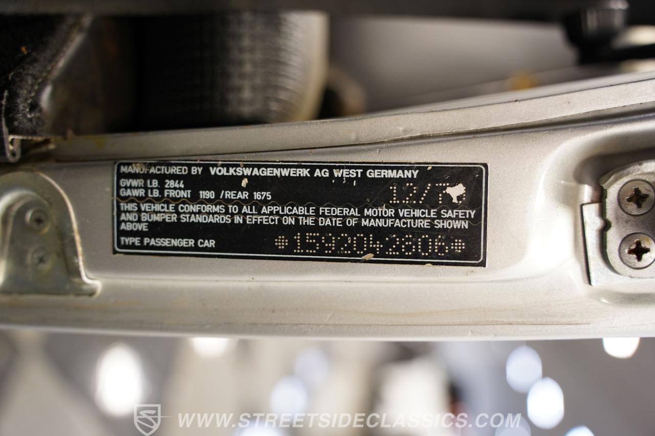 1979 Volkswagen Super Beetle Convertible