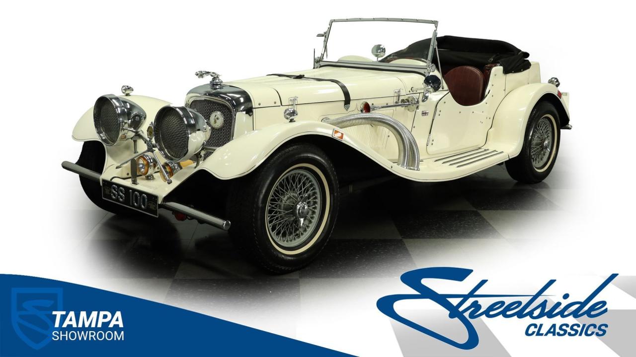 1937 Jaguar SS100 Replica