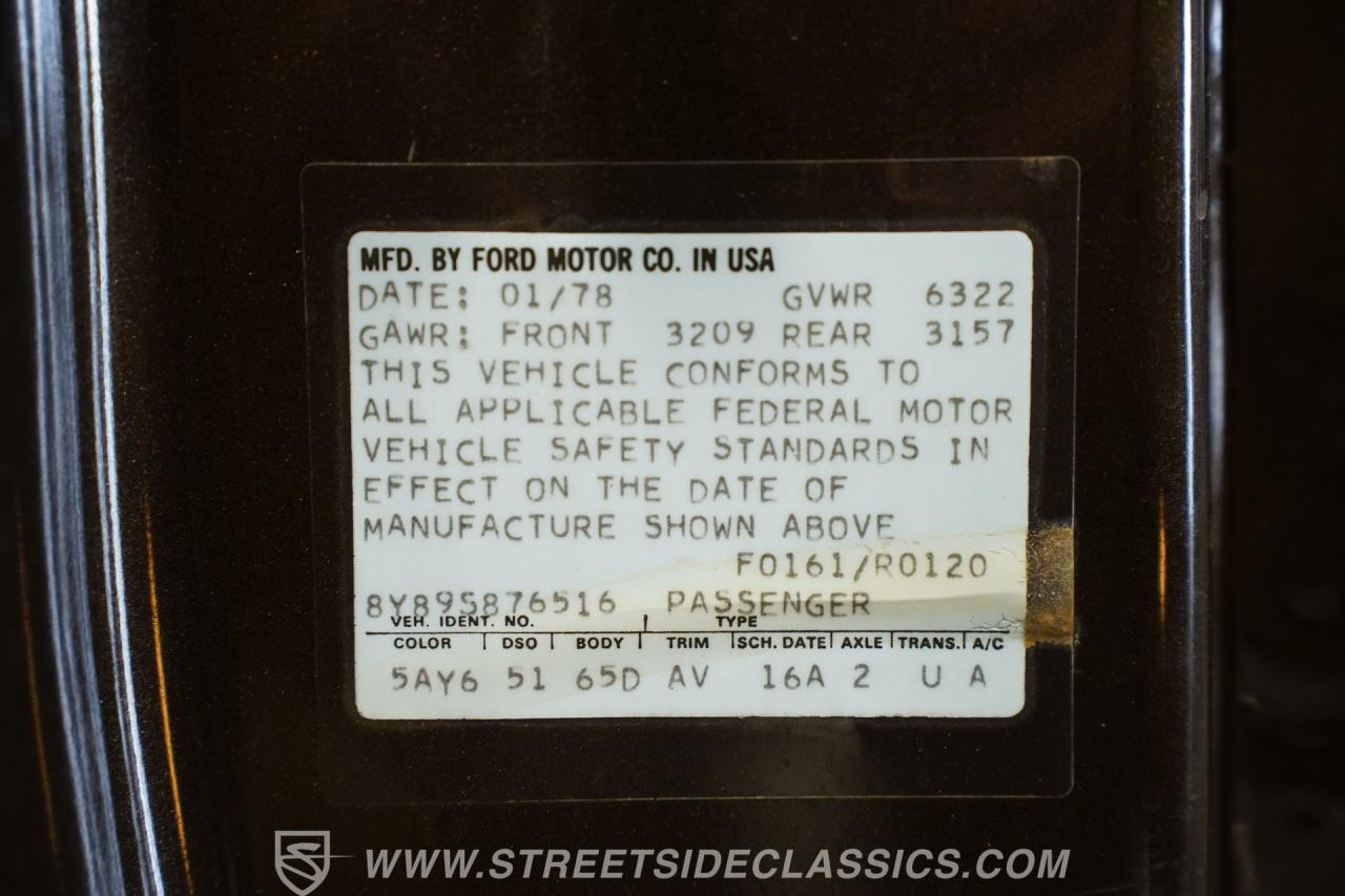 1978 Lincoln Continental Mark V