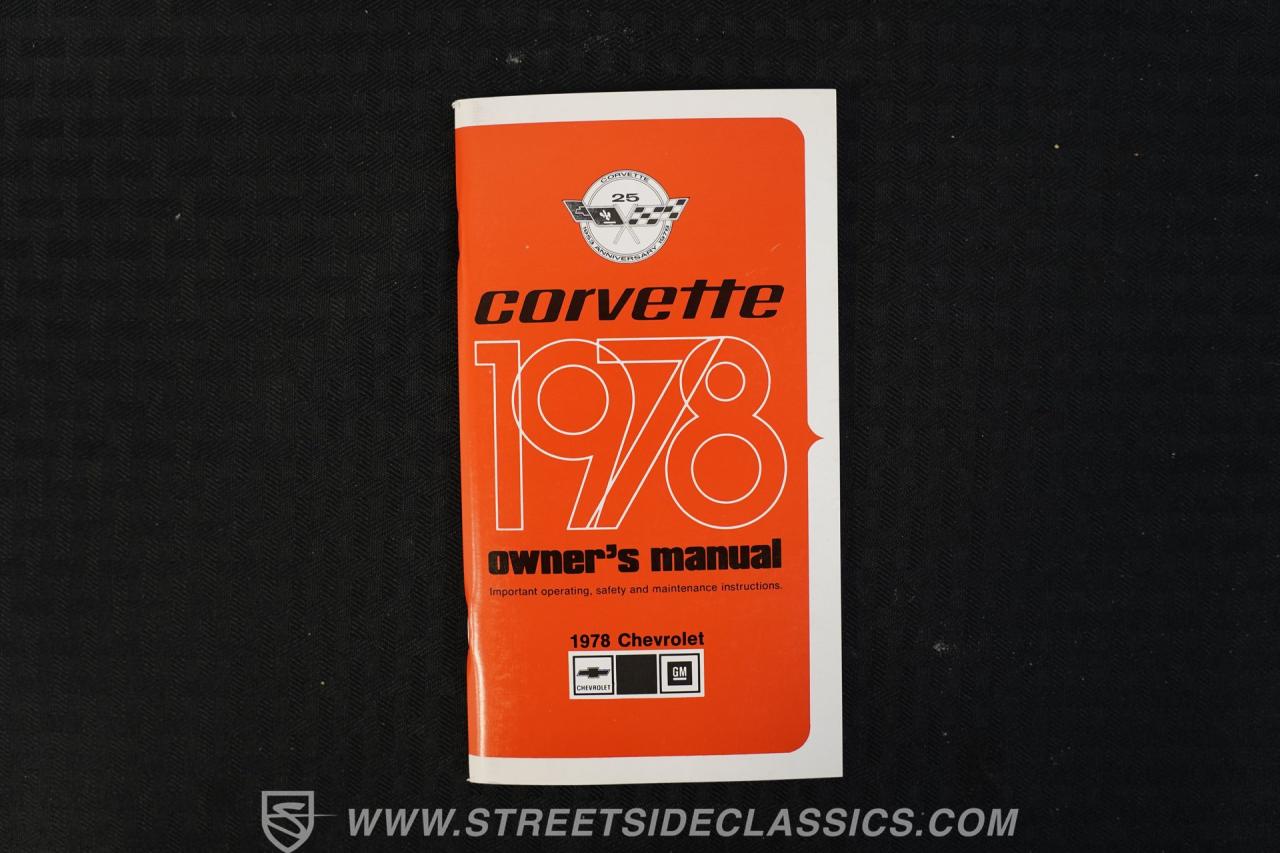 1978 Chevrolet Corvette 25th Anniversary