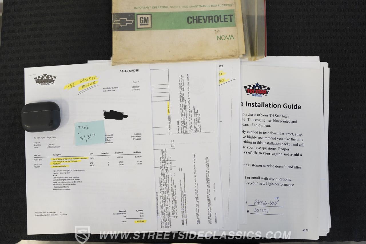 1971 Chevrolet Nova 496