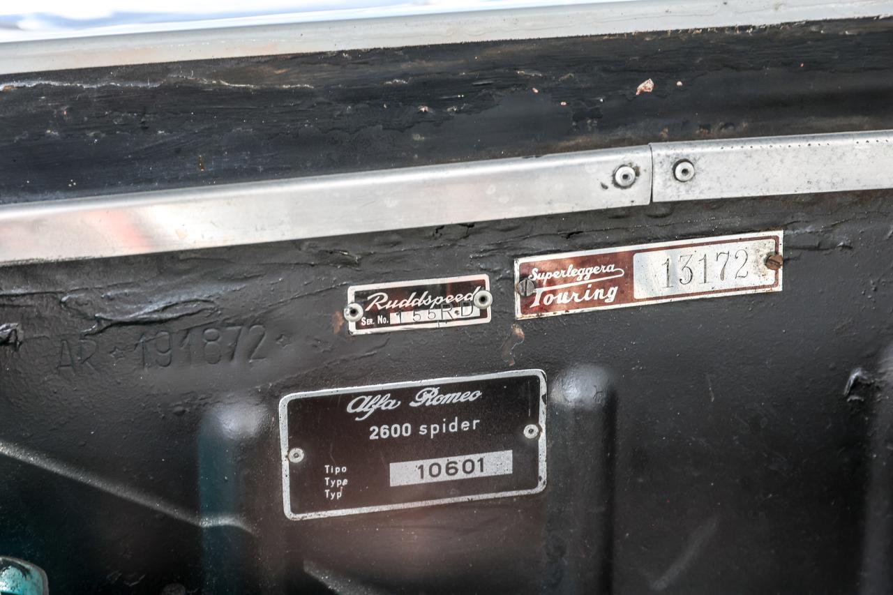 1963 Alfa Romeo 2600 Spider by Touring