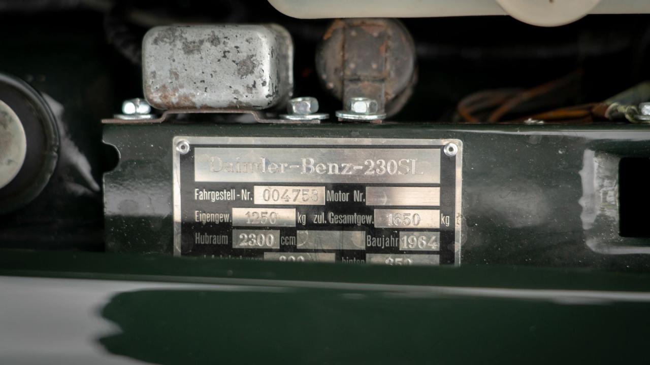 1964 Mercedes - Benz 230 SL