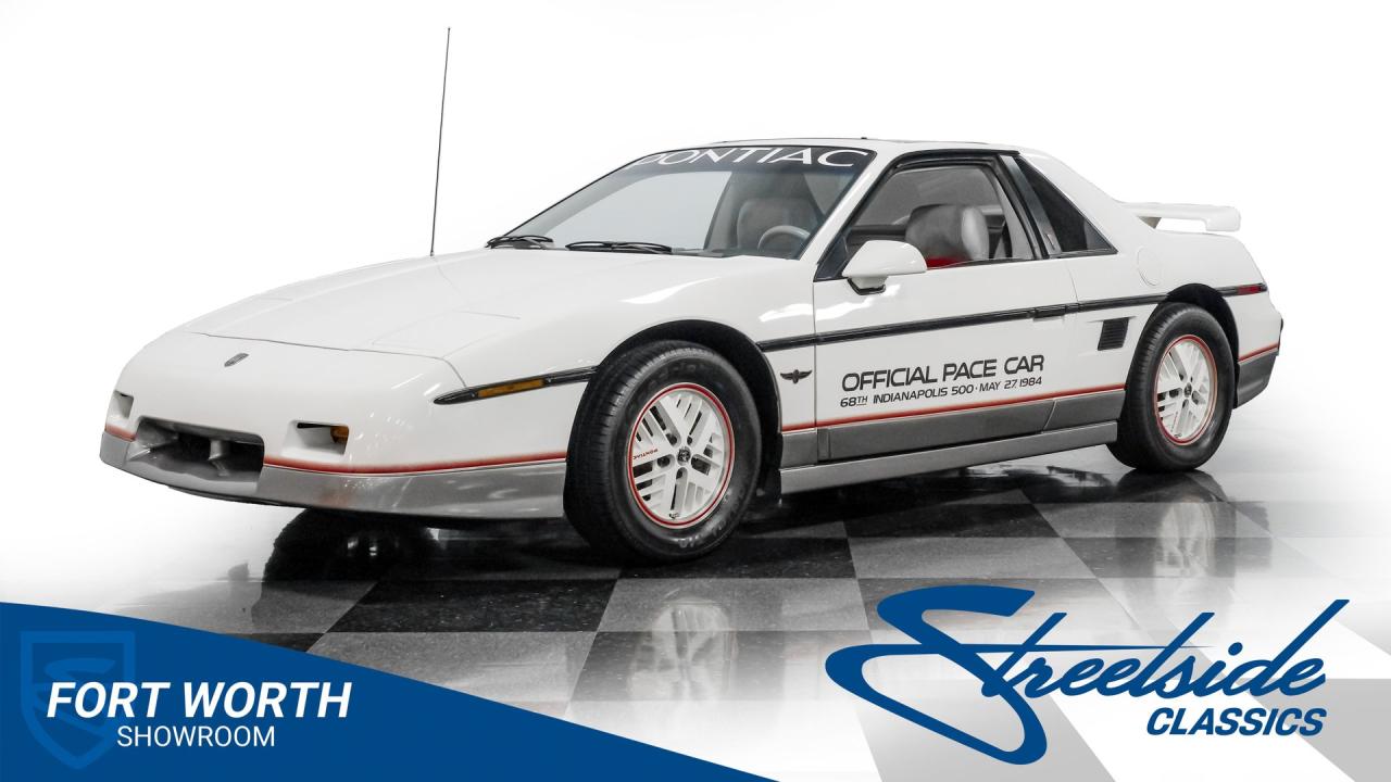 1984 Pontiac Fiero Pace Car