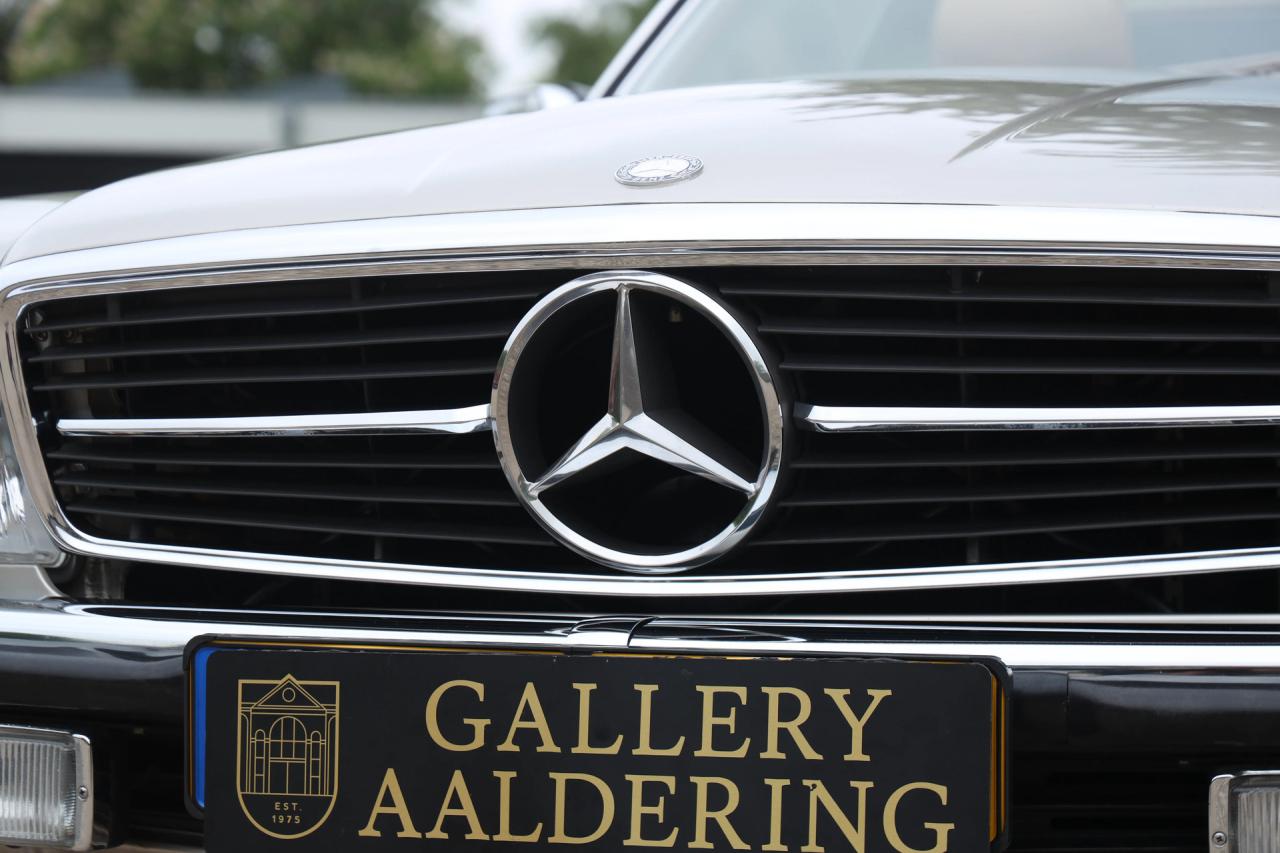 1988 Mercedes - Benz 560 SL &ldquo;Rauchsilber with Palomino interior&rdquo;