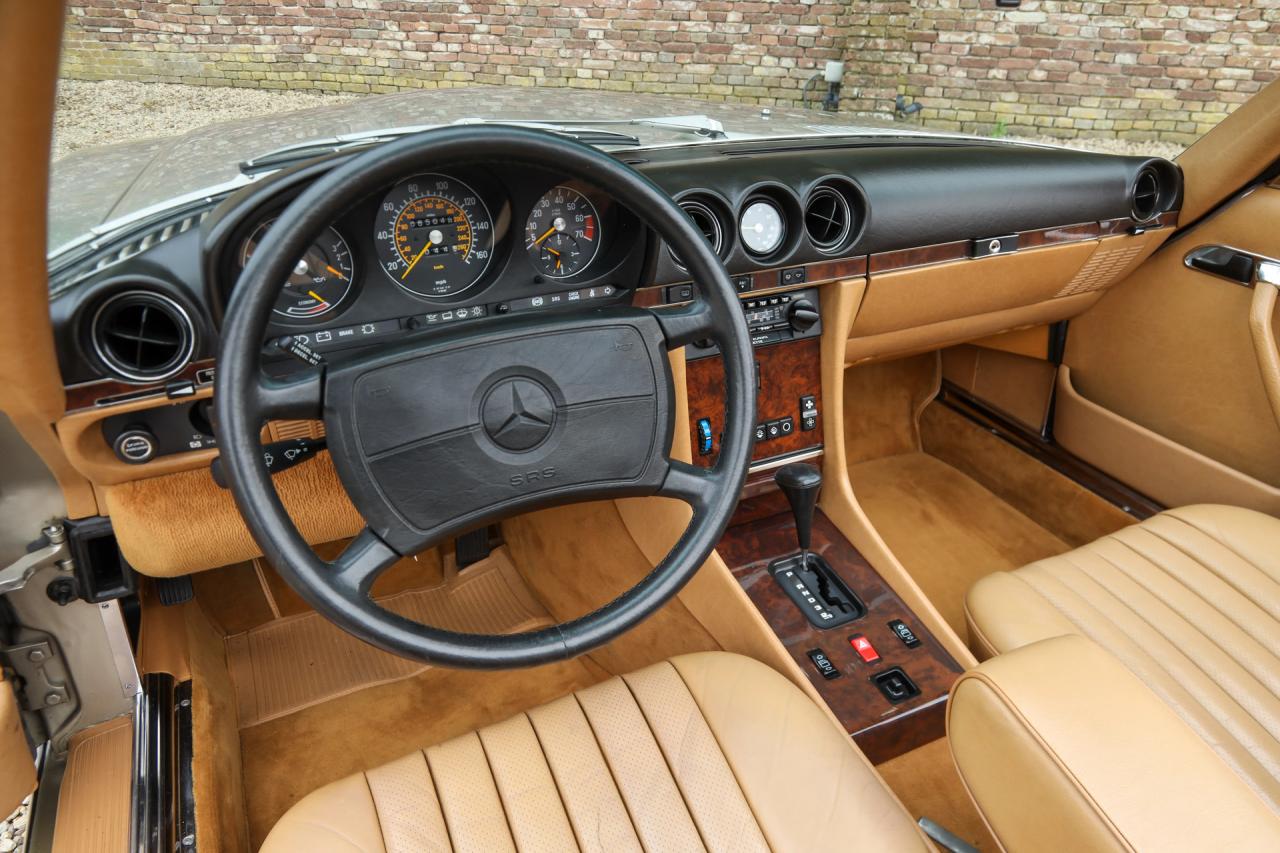 1988 Mercedes - Benz 560 SL &ldquo;Rauchsilber with Palomino interior&rdquo;
