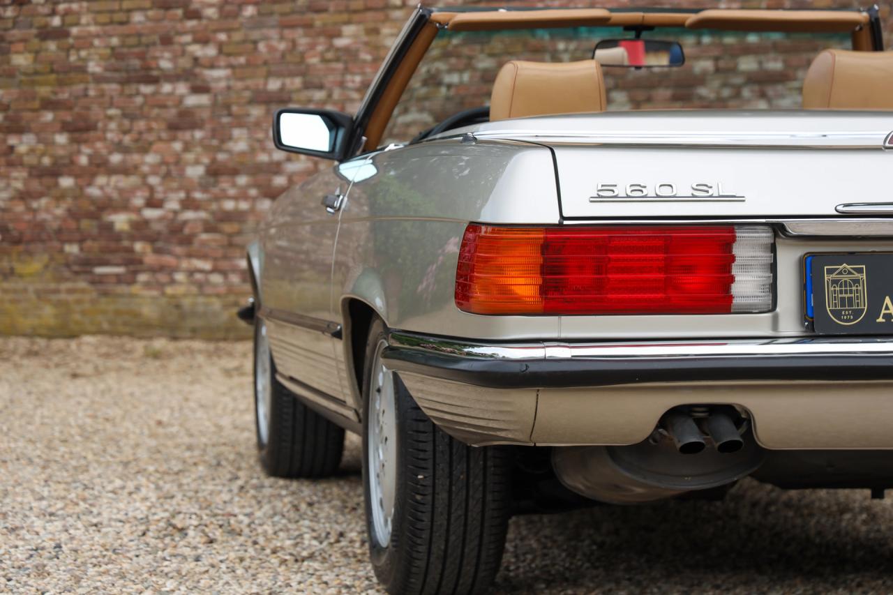 1988 Mercedes - Benz 560 SL &ldquo;Rauchsilber with Palomino interior&rdquo;