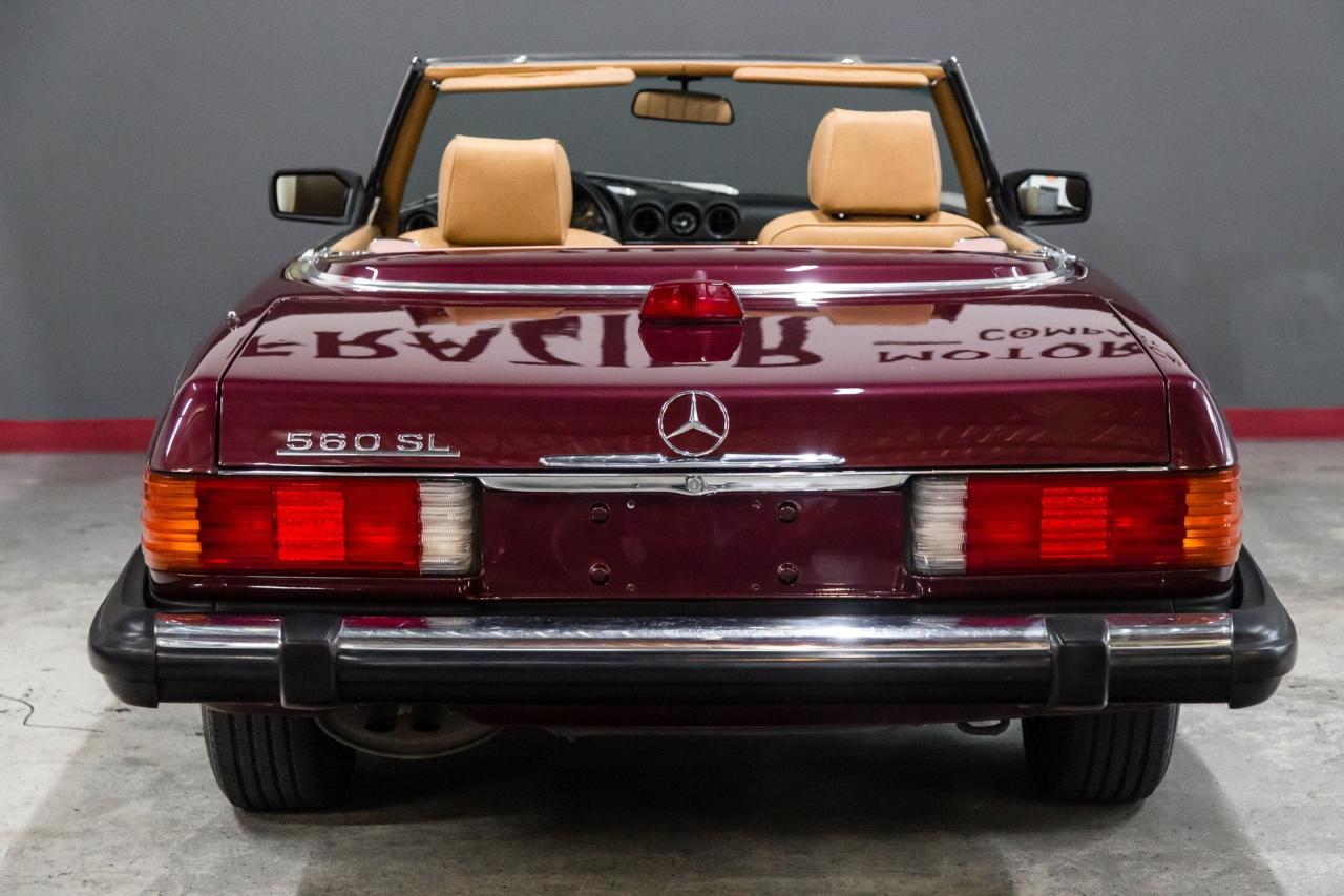 1986 Mercedes - Benz 560 SL