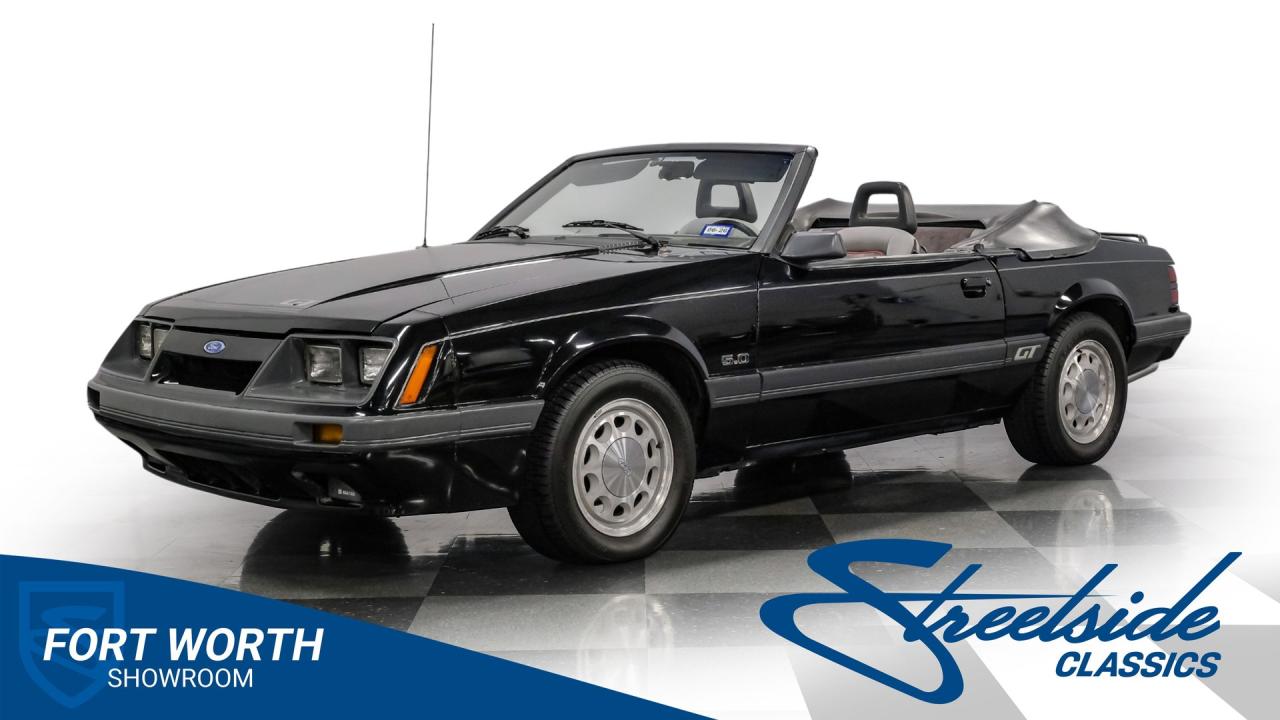 1986 Ford Mustang GT Convertible