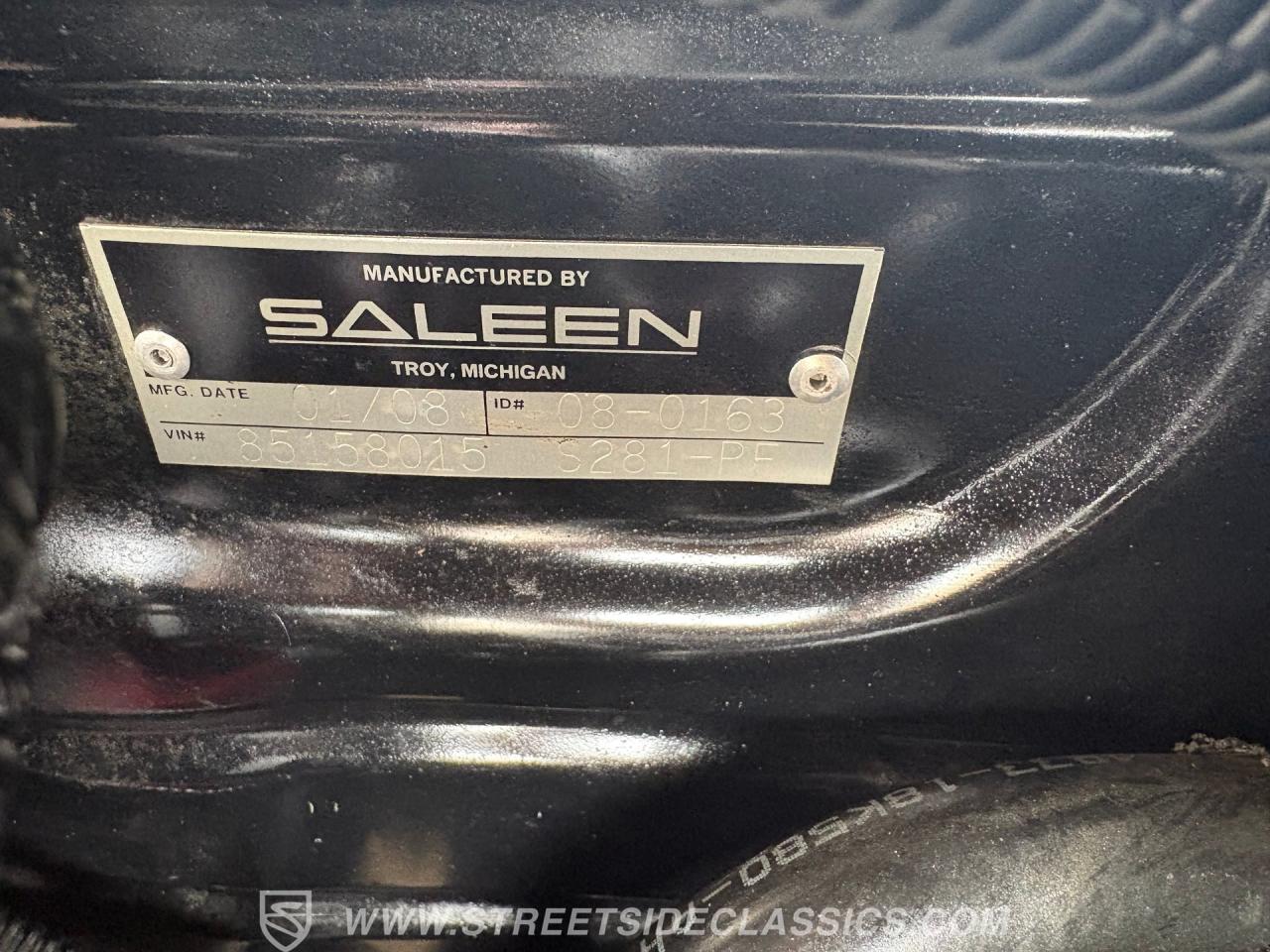 2008 Ford Mustang Saleen S281 RF