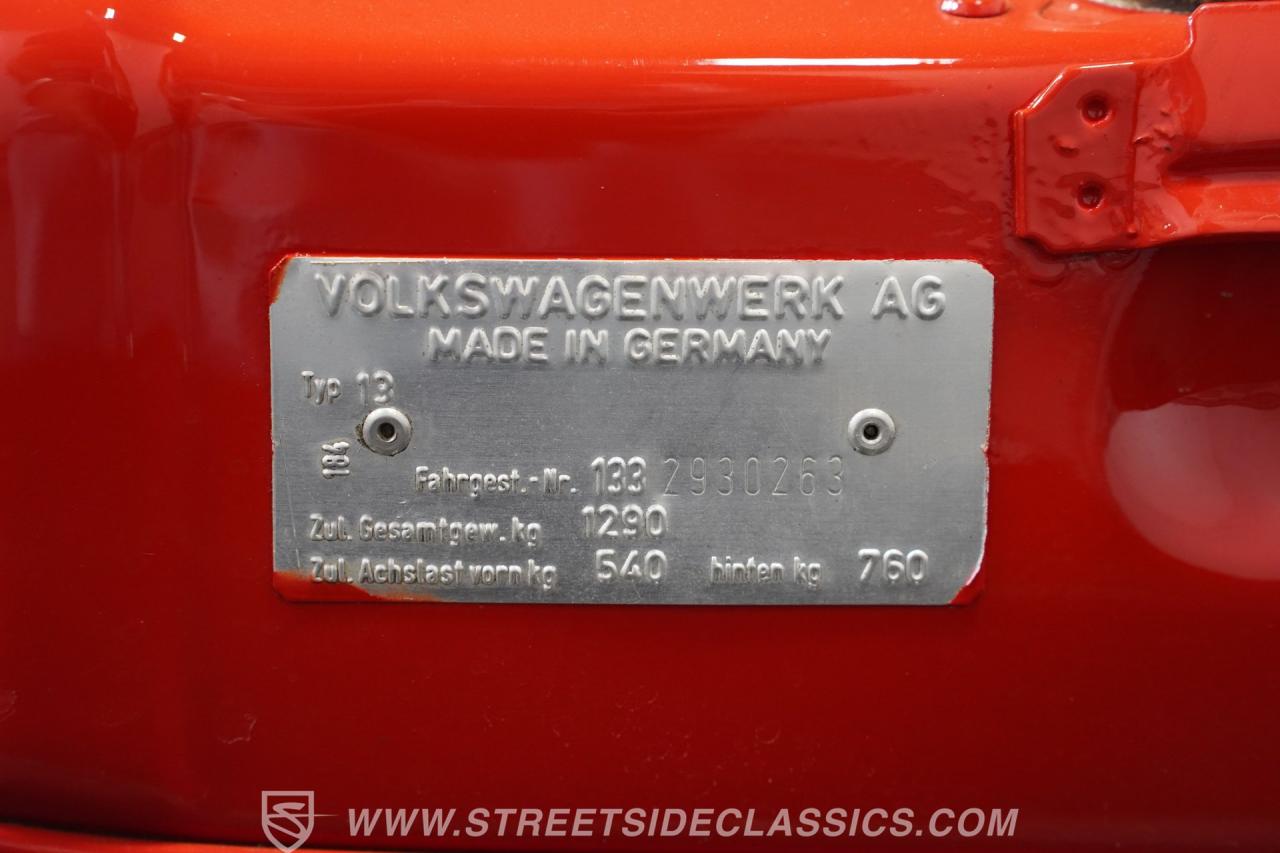 1973 Volkswagen Super Beetle
