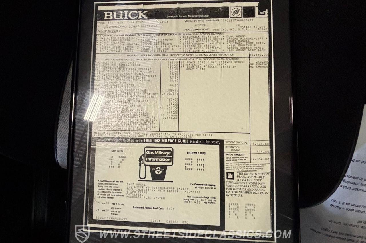 1987 Buick Grand National