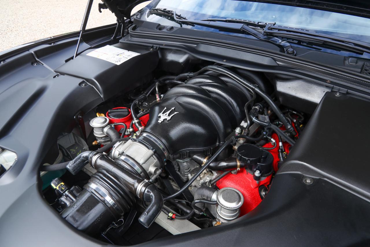 2008 Maserati GranTurismo S &ldquo;with the Ferrari-red valve covers&rdquo;