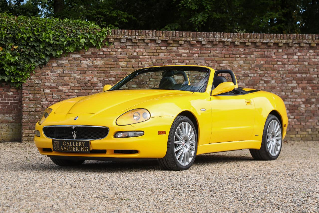 2004 Maserati Spyder 4200 GT &ldquo;In distinctive Giallo Granturismo&rdquo; MANUAL GEARBOX