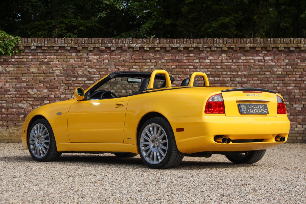 2004 Maserati Spyder 4200 GT &ldquo;In distinctive Giallo Granturismo&rdquo; MANUAL GEARBOX