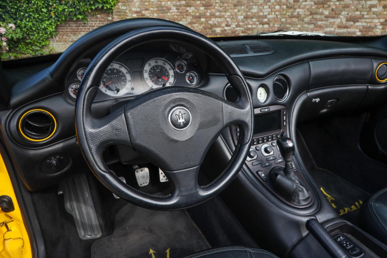 2004 Maserati Spyder 4200 GT &ldquo;In distinctive Giallo Granturismo&rdquo; MANUAL GEARBOX