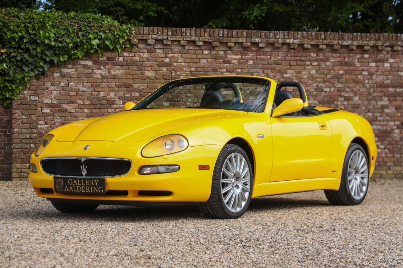 2004 Maserati Spyder 4200 GT &ldquo;In distinctive Giallo Granturismo&rdquo; MANUAL GEARBOX
