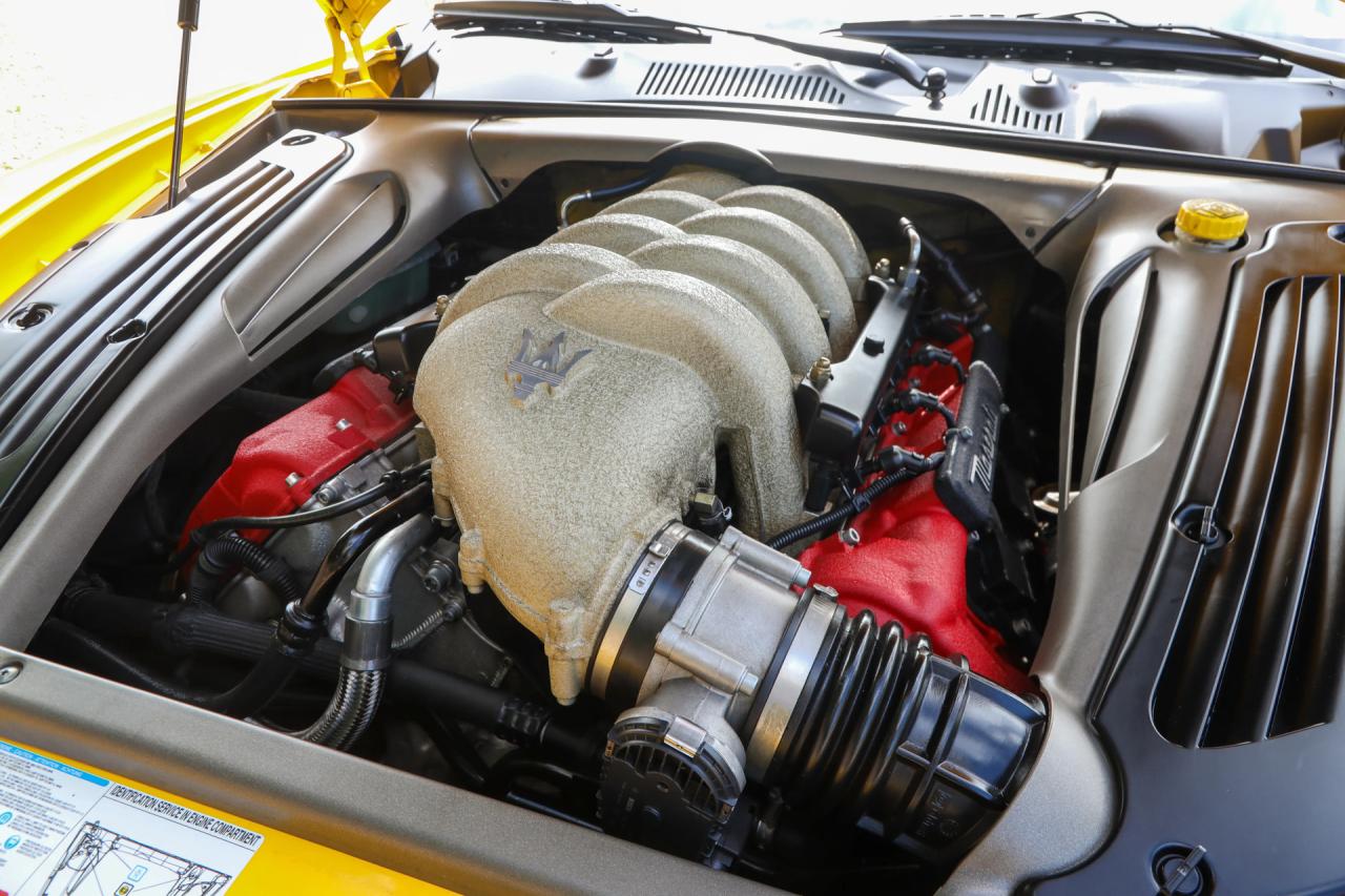 2004 Maserati Spyder 4200 GT &ldquo;In distinctive Giallo Granturismo&rdquo; MANUAL GEARBOX