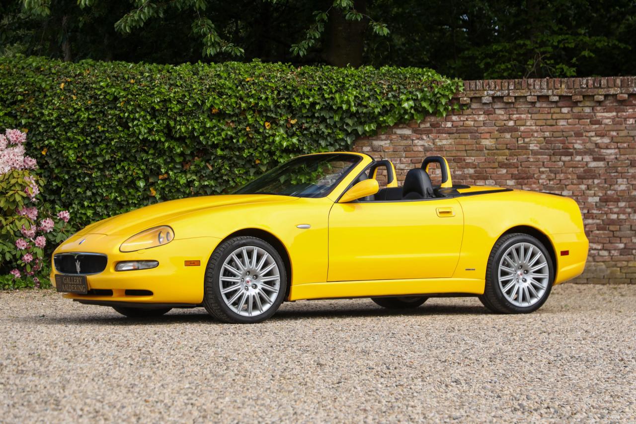 2004 Maserati Spyder 4200 GT &ldquo;In distinctive Giallo Granturismo&rdquo; MANUAL GEARBOX
