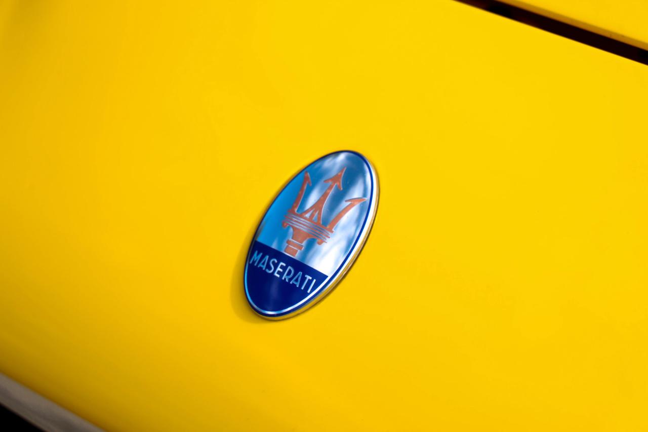 2004 Maserati Spyder 4200 GT &ldquo;In distinctive Giallo Granturismo&rdquo; MANUAL GEARBOX