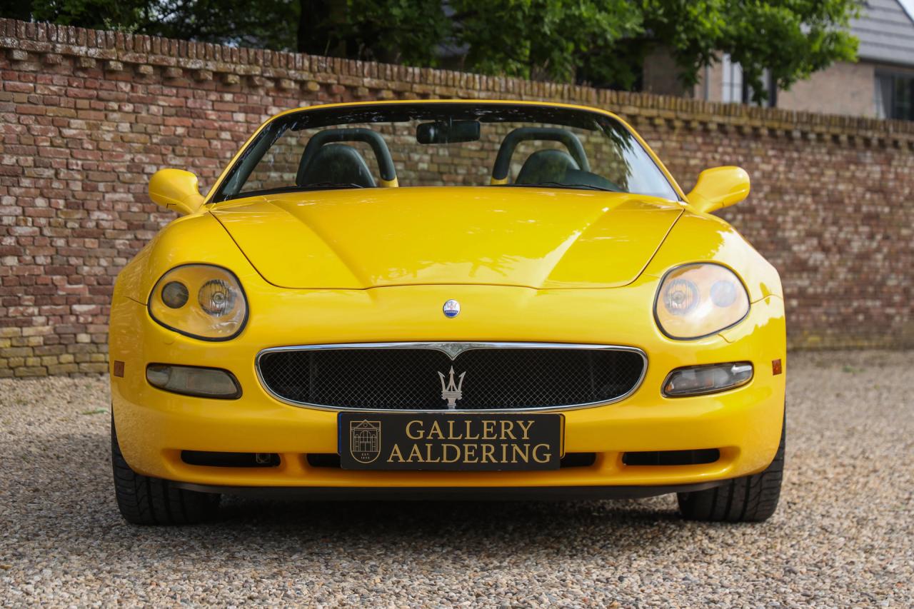 2004 Maserati Spyder 4200 GT &ldquo;In distinctive Giallo Granturismo&rdquo; MANUAL GEARBOX