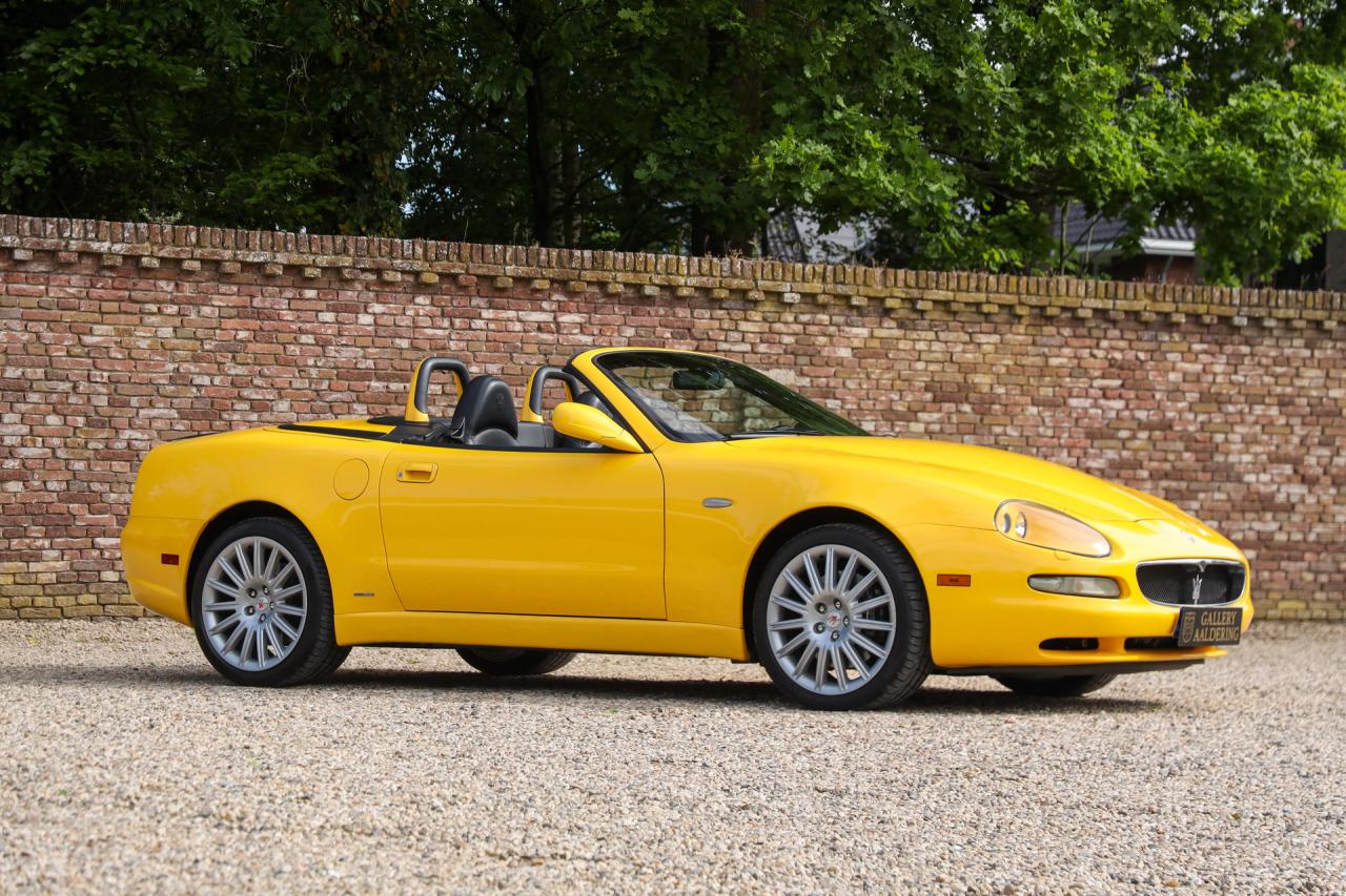2004 Maserati Spyder 4200 GT &ldquo;In distinctive Giallo Granturismo&rdquo; MANUAL GEARBOX