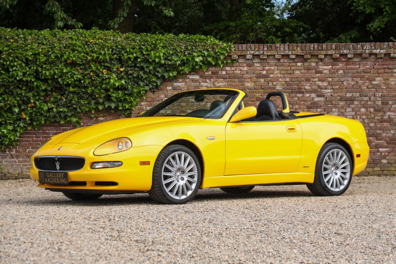 2004 Maserati Spyder 4200 GT &ldquo;In distinctive Giallo Granturismo&rdquo; MANUAL GEARBOX