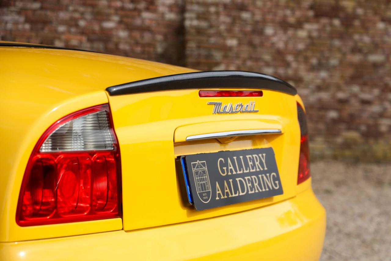 2004 Maserati Spyder 4200 GT &ldquo;In distinctive Giallo Granturismo&rdquo; MANUAL GEARBOX