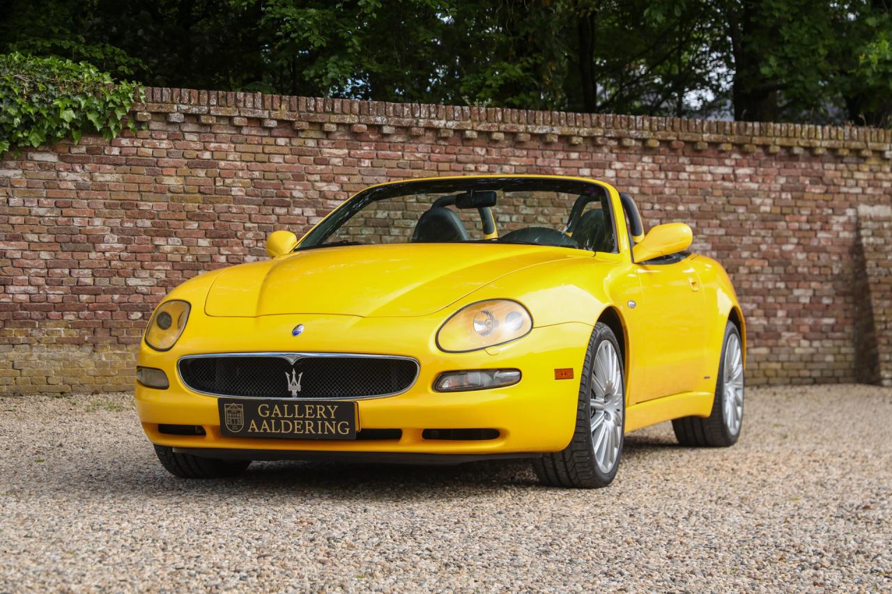 2004 Maserati Spyder 4200 GT &ldquo;In distinctive Giallo Granturismo&rdquo; MANUAL GEARBOX