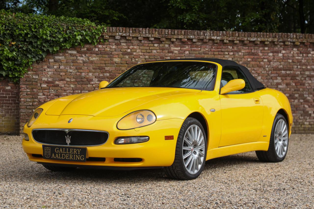 2004 Maserati Spyder 4200 GT &ldquo;In distinctive Giallo Granturismo&rdquo; MANUAL GEARBOX
