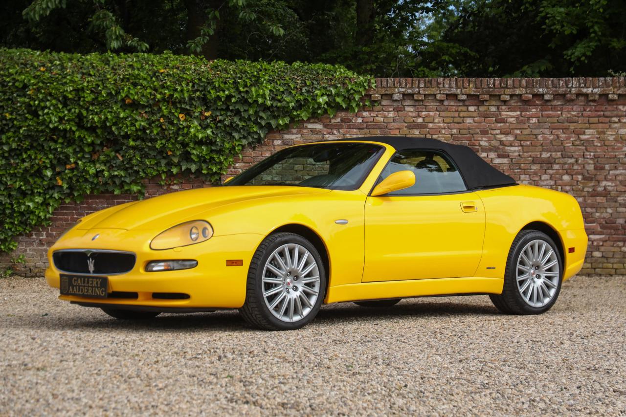 2004 Maserati Spyder 4200 GT &ldquo;In distinctive Giallo Granturismo&rdquo; MANUAL GEARBOX