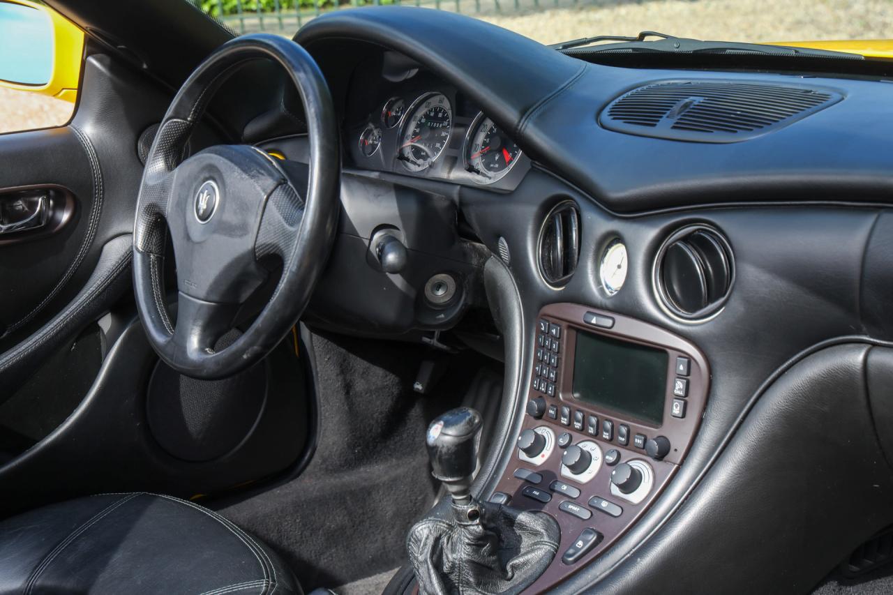 2004 Maserati Spyder 4200 GT &ldquo;In distinctive Giallo Granturismo&rdquo; MANUAL GEARBOX